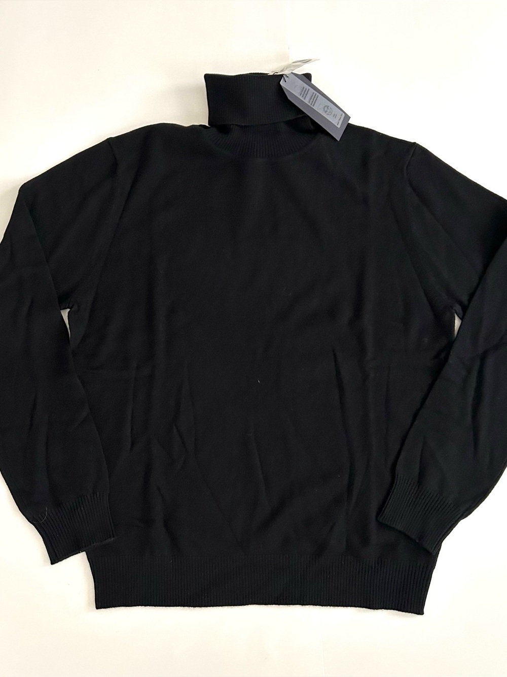 Quincy Wool Turtleneck - Size L - Mens